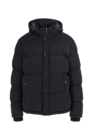 Stretch Puffa Erkek Mont - M4BL21WGJ42 Siyah - Thumbnail