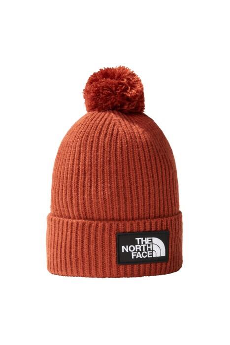 The North Face - Tnf Logo Box Pom Unisex Bere - NF0A3FN3 Taba