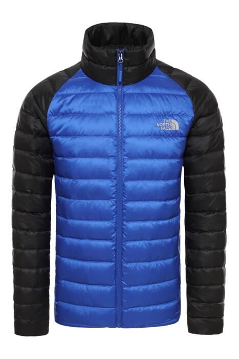 The North Face - Trevaıl Erkek Mont - NF0A39N5 Mavi/Siyah