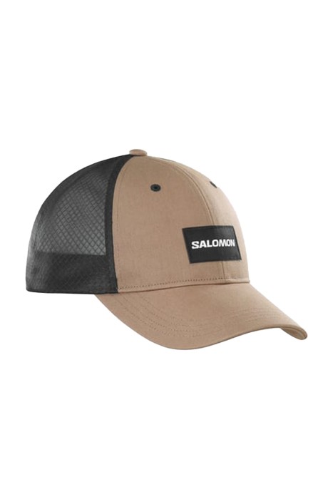 Salomon - Trucker Curved Unisex Şapka - LC2232600 Vizon/Siyah