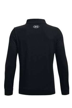 Ua Pennant 2.0 Fz Erkek Çocuk Fermuarlı SweatShirt - 1366368 Siyah/Siyah - Thumbnail