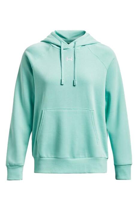 Ua Rival Fleece Hoodie Kadın Sweatshirt - 1379500 Haki