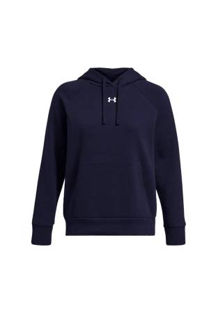 Ua Rival Fleece Hoodie Kadın Sweatshirt - 1379500 Lacivert - Thumbnail