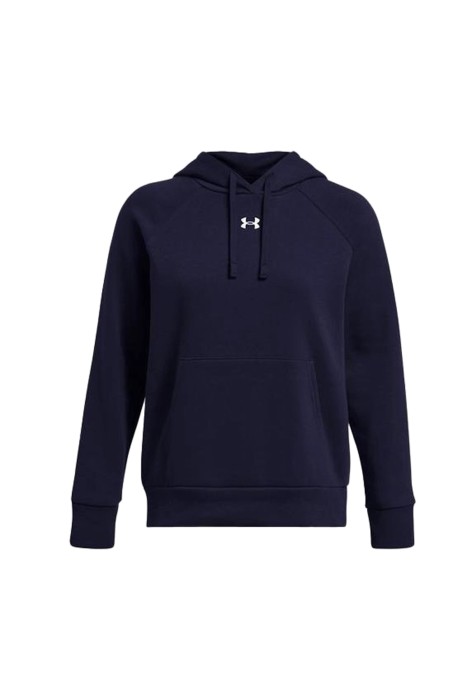 Ua Rival Fleece Hoodie Kadın Sweatshirt - 1379500 Lacivert