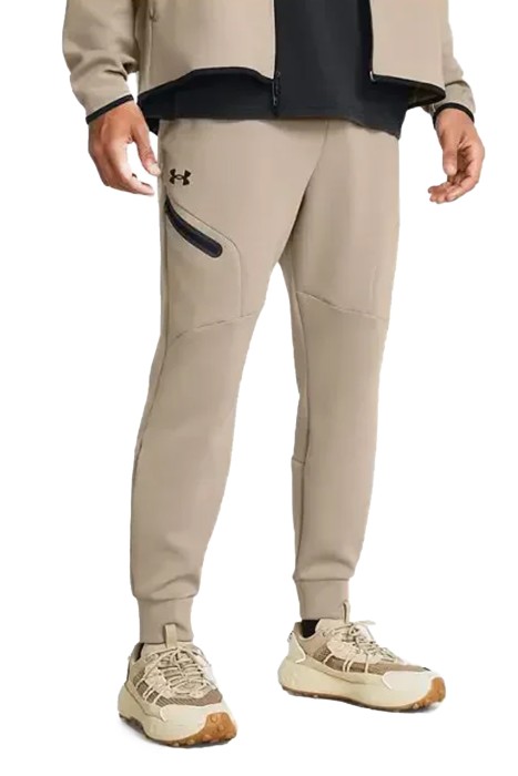 Under Armour - Ua Unstoppable Flc Erkek Eşofman Altı - 1379808 Vizon