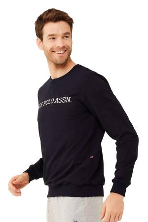 U.S. Polo Assn. Erkek SweatShirt - US.01.18468 Lacivert - Thumbnail