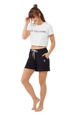 U.S. Polo Assn. Kadın Short - US.01.16604 Lacivert - Thumbnail