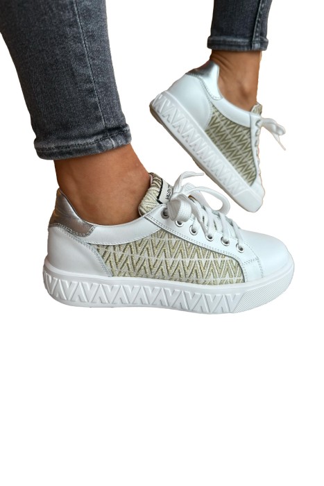 Valentino Dames Kadın Sneaker - 91V1302TEX Beyaz