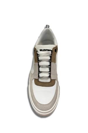 Valentino Stunny Erkek Sneaker - 92S3907CAM Beyaz/Gri - Thumbnail