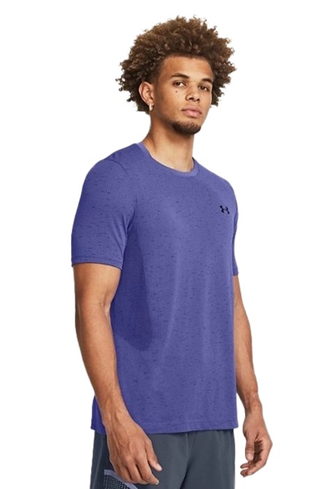 Under Armour - Vanish Seamless Ss Erkek T-Shirt - 1382801 Mor