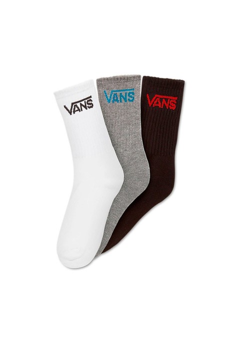 Vans - Vans Crew 3'lü Paket Erkek Çorap - VN000TL5 Beyaz