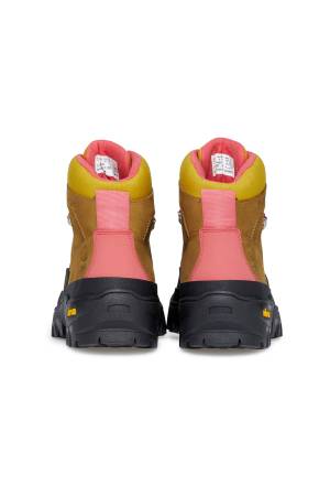 Vibram Euro Hiker Wp Kadın Bot - TB0A43VU Hardal/Siyah/Pembe - Thumbnail