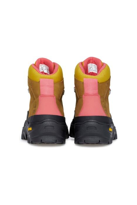 Vibram Euro Hiker Wp Kadın Bot - TB0A43VU Hardal/Siyah/Pembe