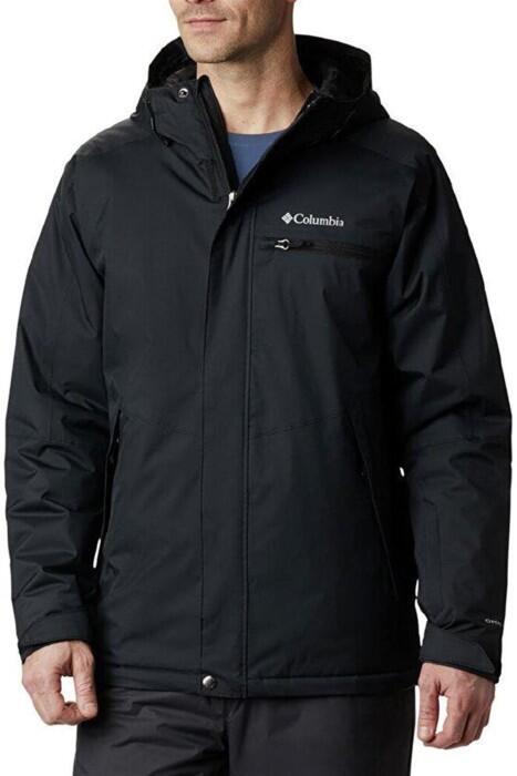 Columbia - Walley Point Insulated Erkek Mont - WO0976 Siyah