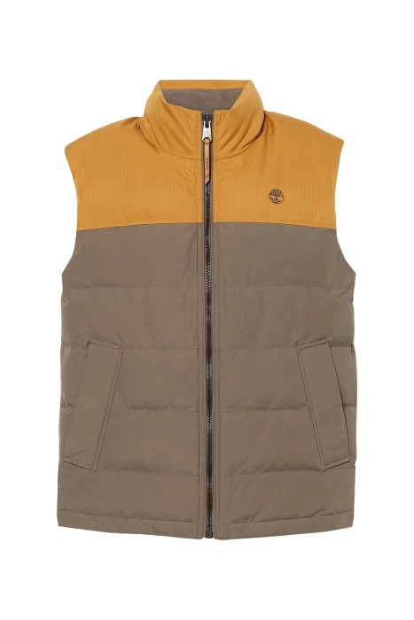 Timberland - Welch Mnt Puffer Erkek Yelek - TB0A22XM Kahverengi