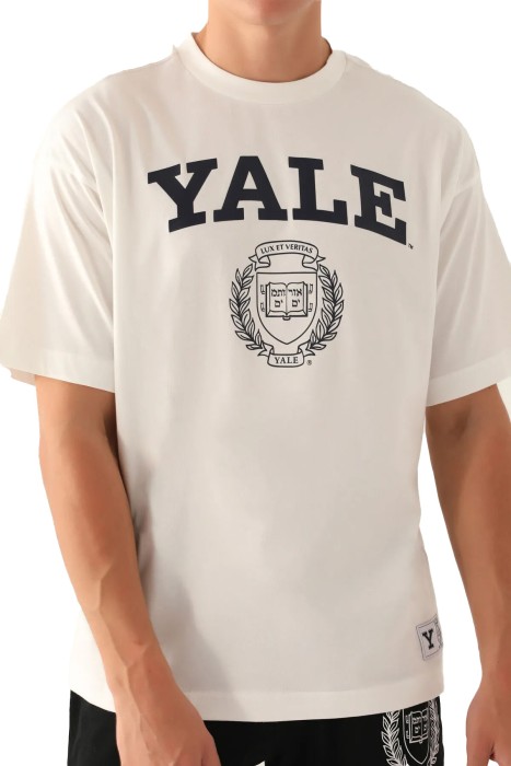 Yale Book Erkek T-Shirt - L1742-XS Krem