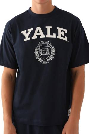 Yale Book Erkek T-Shirt - L1742-XS Lacivert - Thumbnail