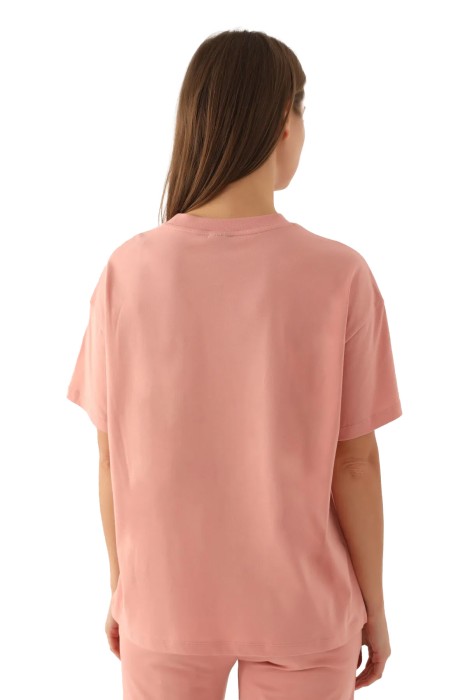 Yale Comfortable Kadın T-Shirt - L1753-XS Pembe