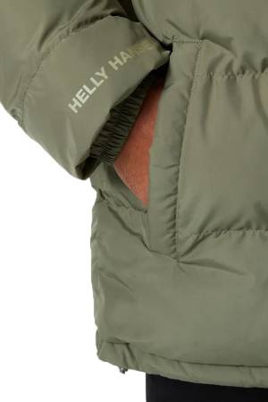 Yu 23 Reversible Puffer Erkek Mont - 54060 Haki - Thumbnail