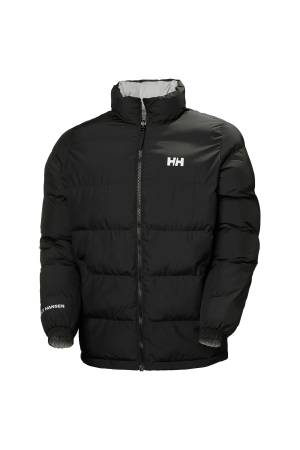 Yu 23 Reversible Puffer Erkek Mont - 54060 Siyah - Thumbnail