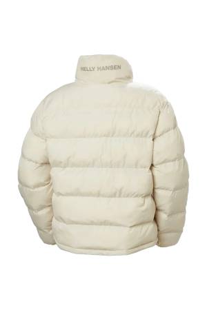 Yu 23 Reversible Puffer Kadın Mont - 54061 Krem - Thumbnail