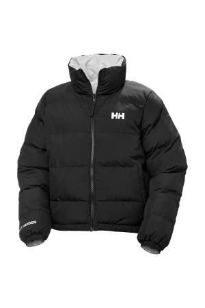 Yu 23 Reversible Puffer Kadın Mont - 54061 Siyah - Thumbnail